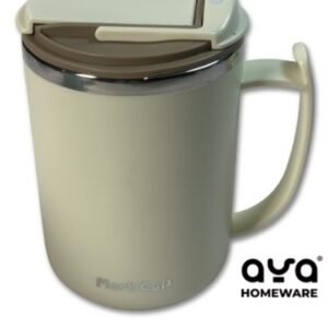 Coffee Cup with Spoon and Filter 500ml